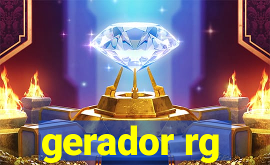 gerador rg